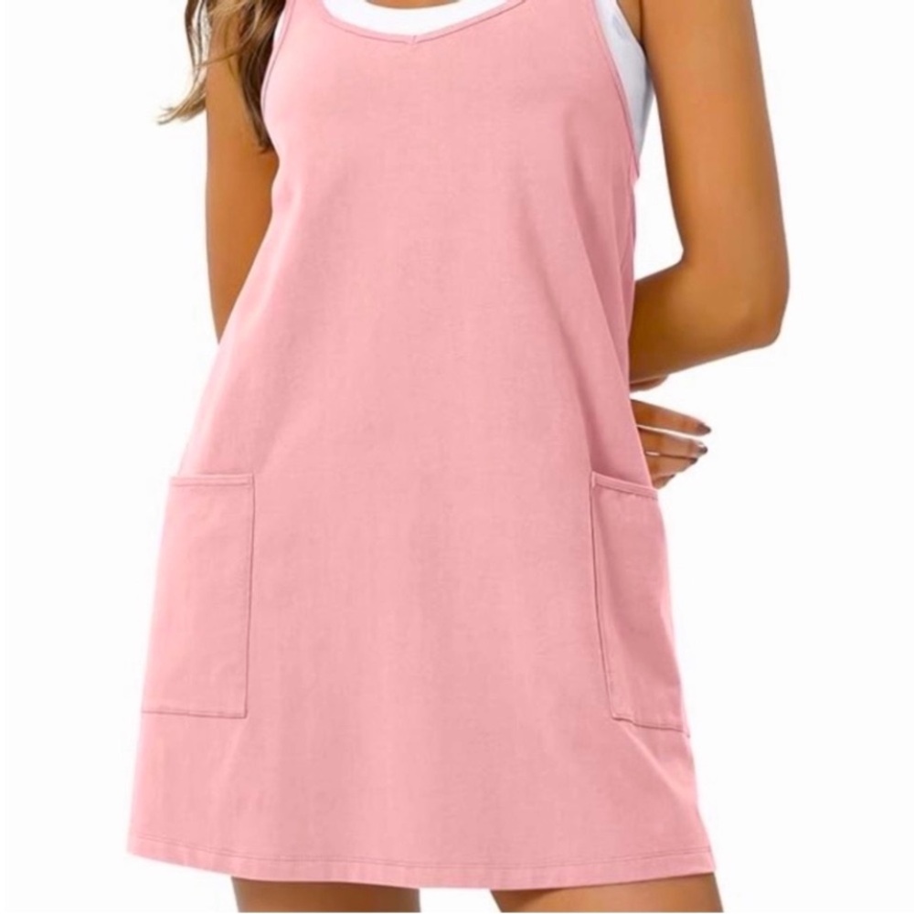 Women’s Purevibe Cotton Mini Dress. - Picture 2 of 5